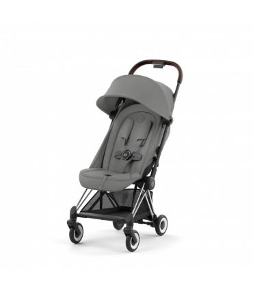 Cybex Coya Chrome Dark Brown Mirage Grey