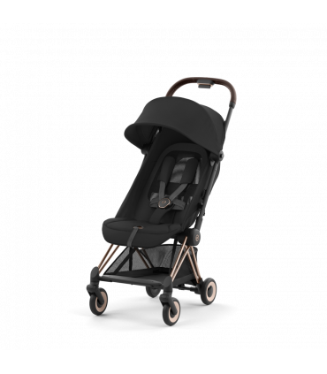 Cybex Coya Rosegold Sepia Black