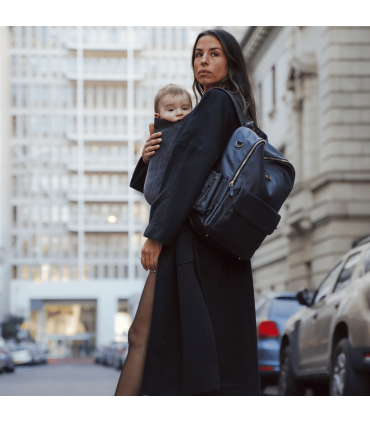 copy of Lässig 4-Family Casual Messenger Bag Solid navy (Wickeltasche)sind verschidedenste Fächer