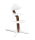Stokke Nomi Walnuss Stuhl White