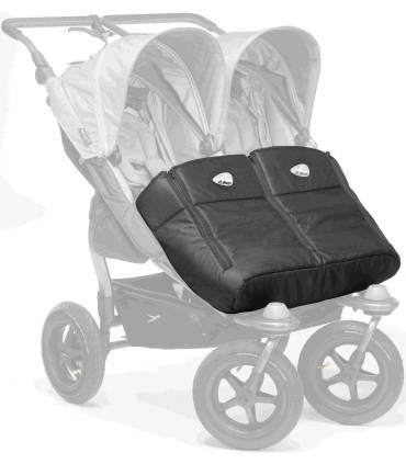 TFK Fussdecke für DUO SPORT-Kinderwagen (1 Stk. für Doppelsitzeinhang)