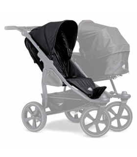TFK Duo 2 Sportkinderwagen Sitz Schwarz (1 Sitz)