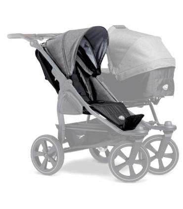 TFK Duo 2 Sportkinderwagen Sitz Premium Grau (1 Sitz)