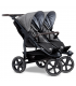 TFK Duo 2 Kombikinderwagen Luftkammerrad Premium Grau