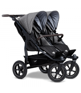 TFK Duo 2 Sportkinderwagen Luftrad Premium Grau