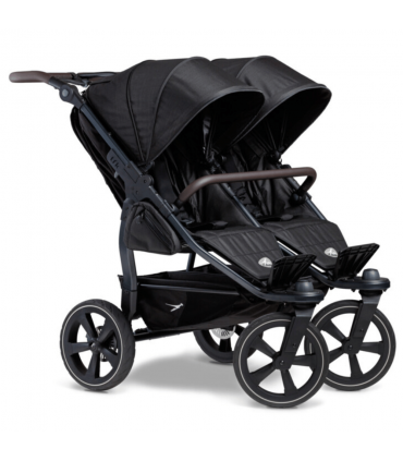 TFK Duo 2 Sportkinderwagen Luftkammerrad Schwarz