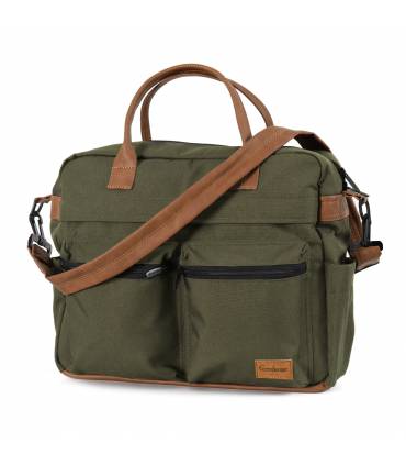 Emmaljunga Wickeltasche Travel Outdoor Olive