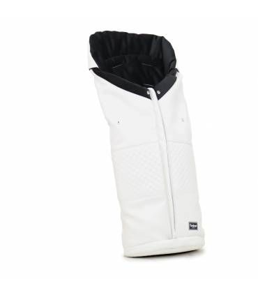 Emmaljunga Fusssack LUX für Ergo Sitz Polar White