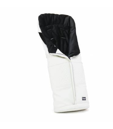 Emmaljunga Fusssack LUX für Ergo Sitz Polar White