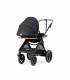 Emmaljunga Sento PRO Ergo Outdoor Black + Babyschalen Premium Paket