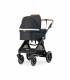 Emmaljunga Sento Flat Outdoor Black + Babyschalen Premium Paket