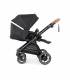 Emmaljunga Sento Flat Outdoor Black + Babyschalen Premium Paket