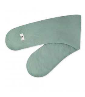 Julius Zöllner Stillkissenbezug Musselin Grün