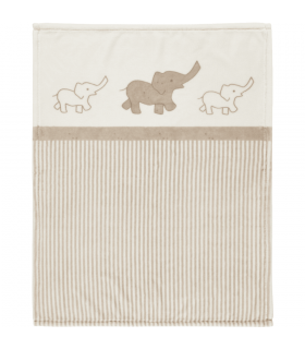 copy of Alvi Mikrofaserdecke 75x100cm Teddy Beige