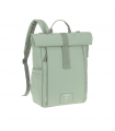 Lässig Wickelrucksack Rolltop Up Silver Green