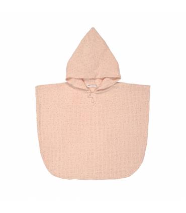 Lässig Muslin Poncho Dots Peach Rose