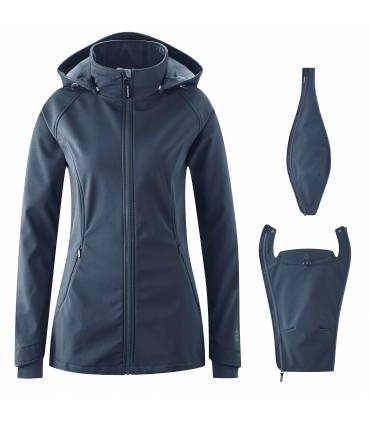 Mamalila Softshell-Tragejacke Allrounder Navy