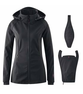 Mamalila Softshell-Tragejacke Allrounder Black