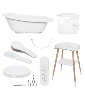 Zewi Bébé-Jou Badeset Sense 7-teilig White