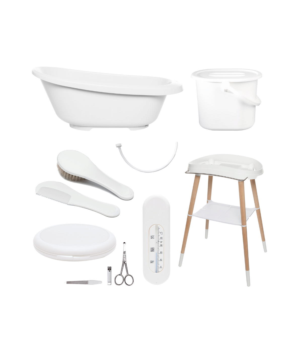 Zewi Bébé-Jou Badeset Sense 7-teilig White