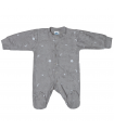 Zewi Bébé-Jou Kombi Frottee Strampler Night Sky
