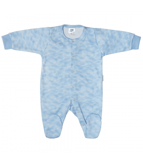 Zewi Bébé-Jou Kombi (Strampler) Blue Clouds