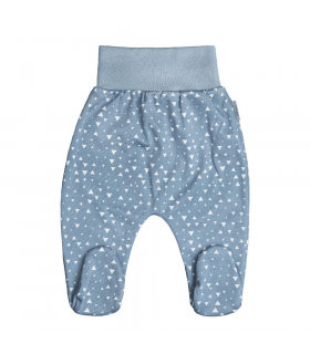 Zewi Bébé-Jou Baby-Pant (Strampelhöschen) Blue Triangle