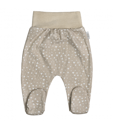 Zewi Bébé-Jou Baby-Pant (Strampelhöschen) Beige Triangle