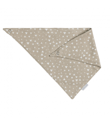 Zewi Bébé-Jou Bandana (Spucktuch) Beige Triangle