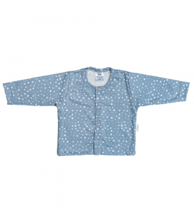 copy of Zewi Pulli Langarm Interlock White/Ciel Stars