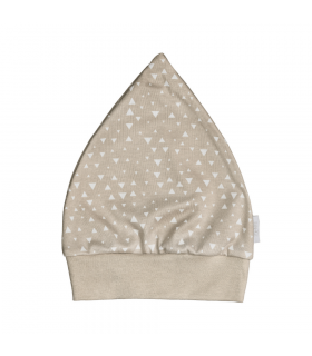 Zewi Bébé-Jou Zipfelmütze Beige Triangle