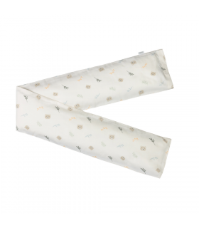 Zewi Bébé-Jou Baby- Lagerungskissen gerade 125cm  (Mit Bezug) Snoozy Bear Satin