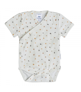 copy of Zewi Body Kurzarm Interlock White/Ciel Stars