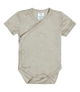 copy of Zewi Body Kurzarm Interlock White/Ciel Stars