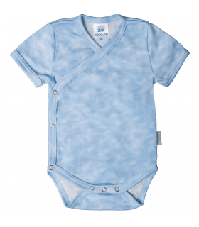 copy of Zewi Body Kurzarm Interlock White/Ciel Stars