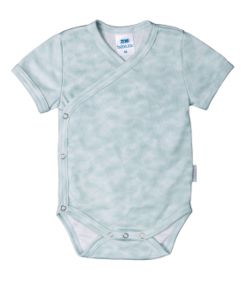 copy of Zewi Body Kurzarm Interlock White/Ciel Stars