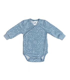 copy of Zewi Body Kurzarm Interlock White/Ciel Stars