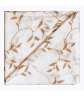 Zewi Bébé-Jou Baby Gaze Motiv Bedruckt 60x60 (Nuscheli) Sienna Bloom