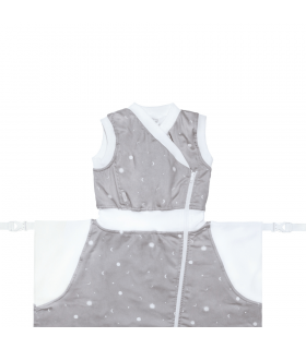 Zewi Bébé-Jou Fix-Schlafsack (Flanell-Innenfutter) Night Sky