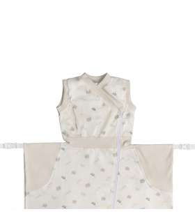Zewi Bébé-Jou Fix-Schlafsack (Flanell-Innenfutter) Snoozy Bear