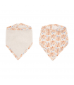 LUMA Bandana Flower Fever Nude 2-STÜCK