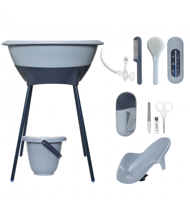LUMA Bade und Pflegeset Iron Blue