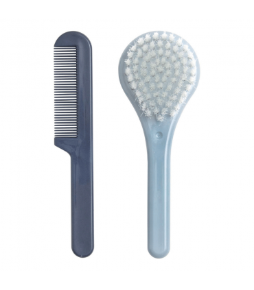 LUMA Kamm und Bürste Iron Blue