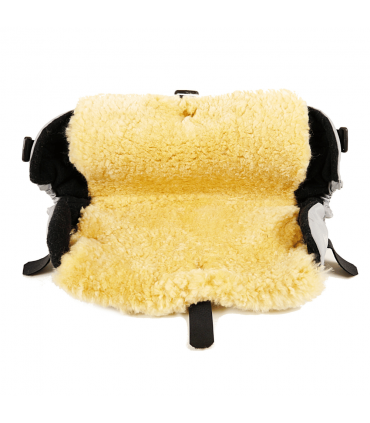 Kaiser Lamfell Handwämer Big Double Sand Melange
