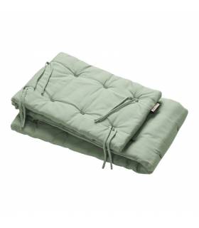 Linea und Luna Nestchen für Babybett Sage Green