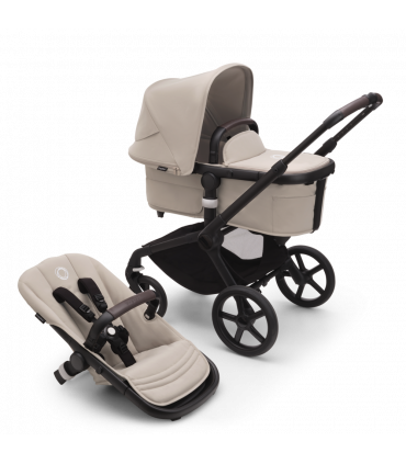 Bugaboo Fox 5 Schwarz / Wüstentaupe