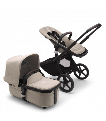 Bugaboo Fox 5 Schwarz / Wüstentaupe