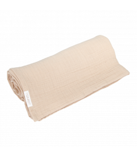 Little Dutch Musselintuch 120x120 Muslin Beige