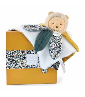 Doudou Schmusetuch Löwe Blüte