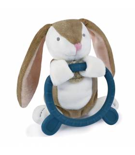Doudou Hula Hop Beissring Hase